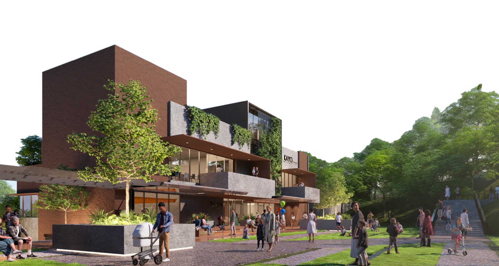 Plaza Nongsa architectural render